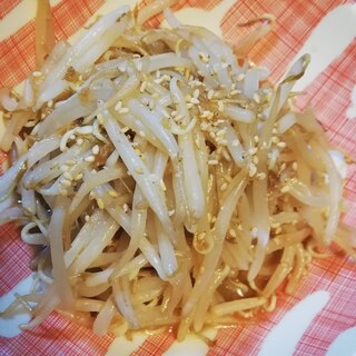 レンジでチン♪もやしの醤油麹ナムル